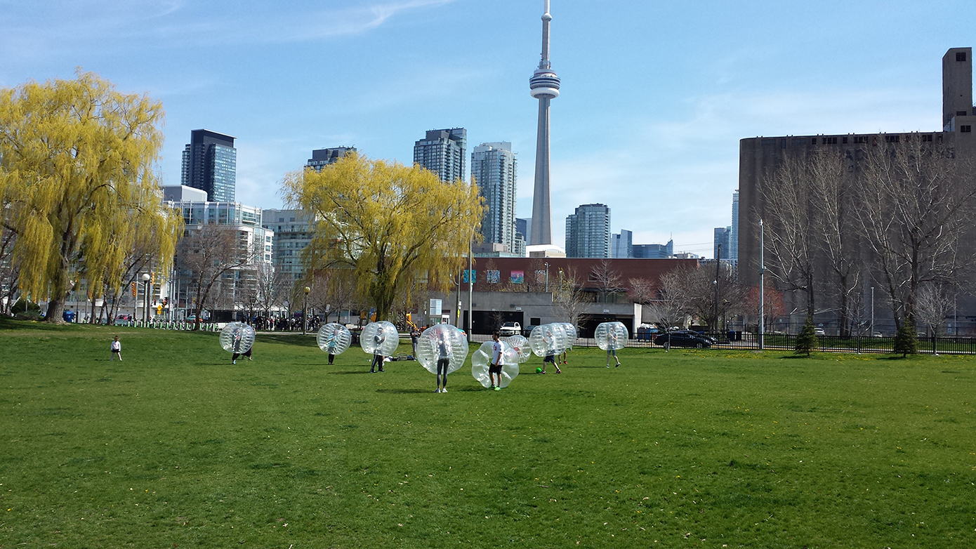 Bubble Soccer Toronto slider images